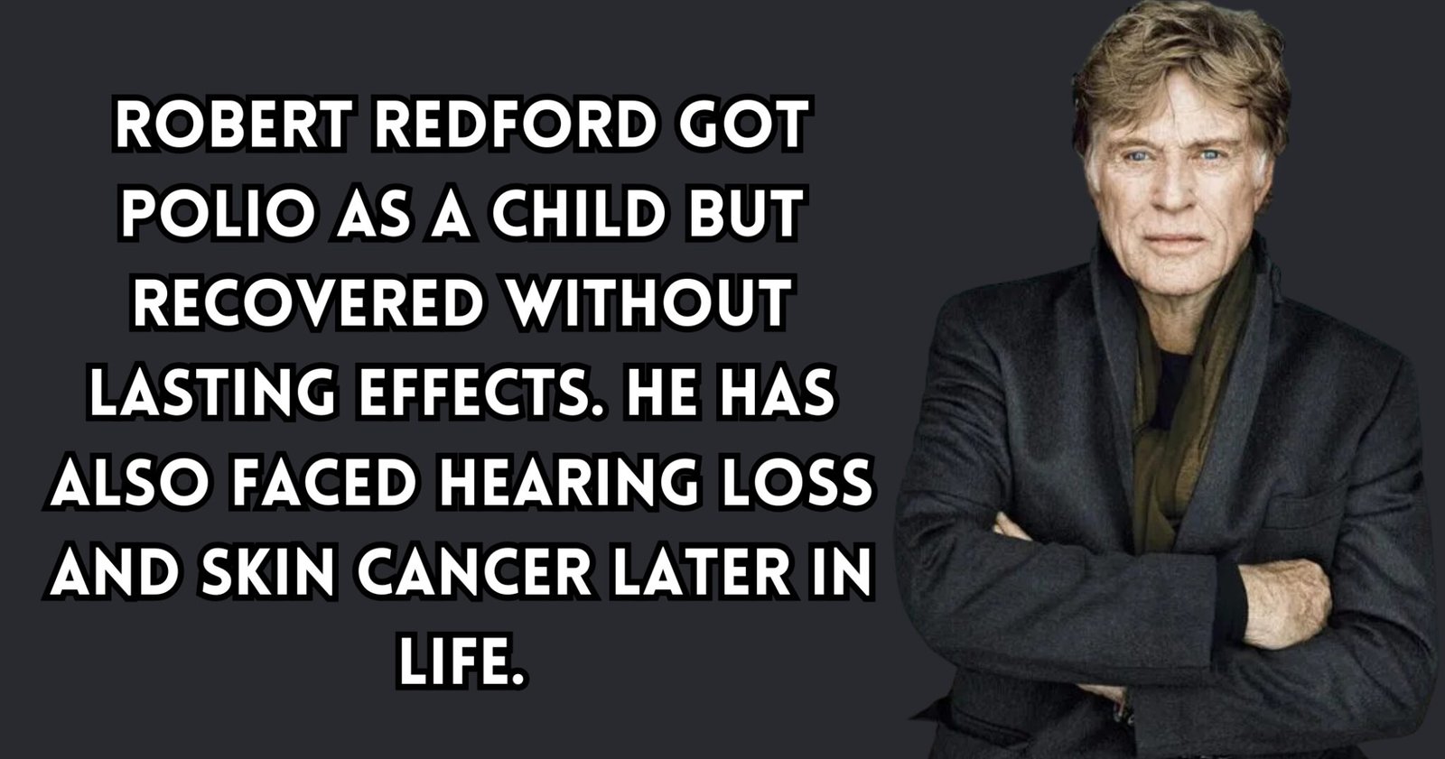 What Disease Robert Redford Have Shocking Disease