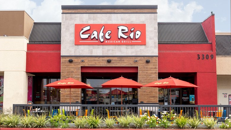 CAFE RIO MENU