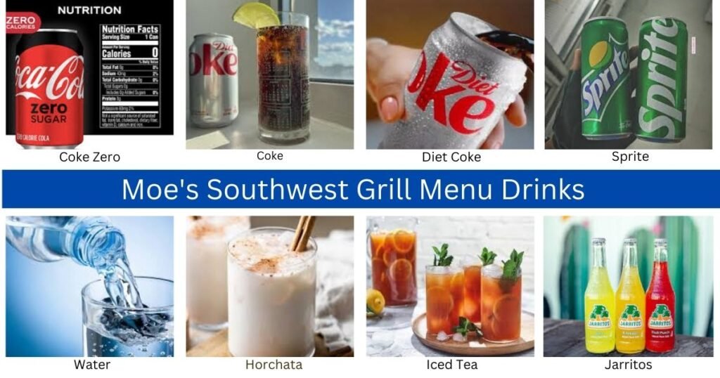 Moe's Southwest Grill Menu Drinks