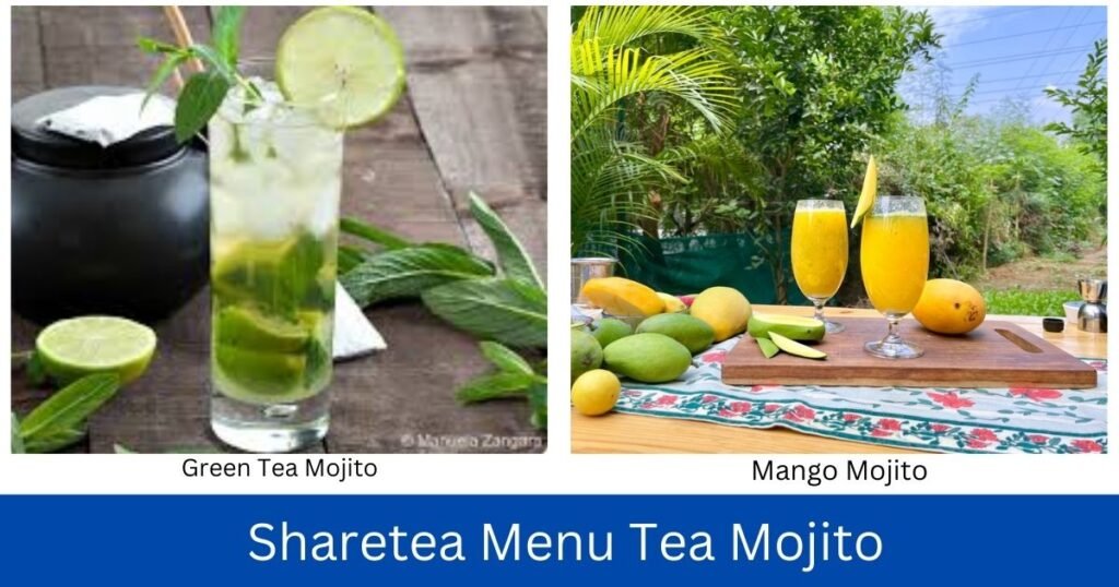 Sharetea Menu Tea Mojito