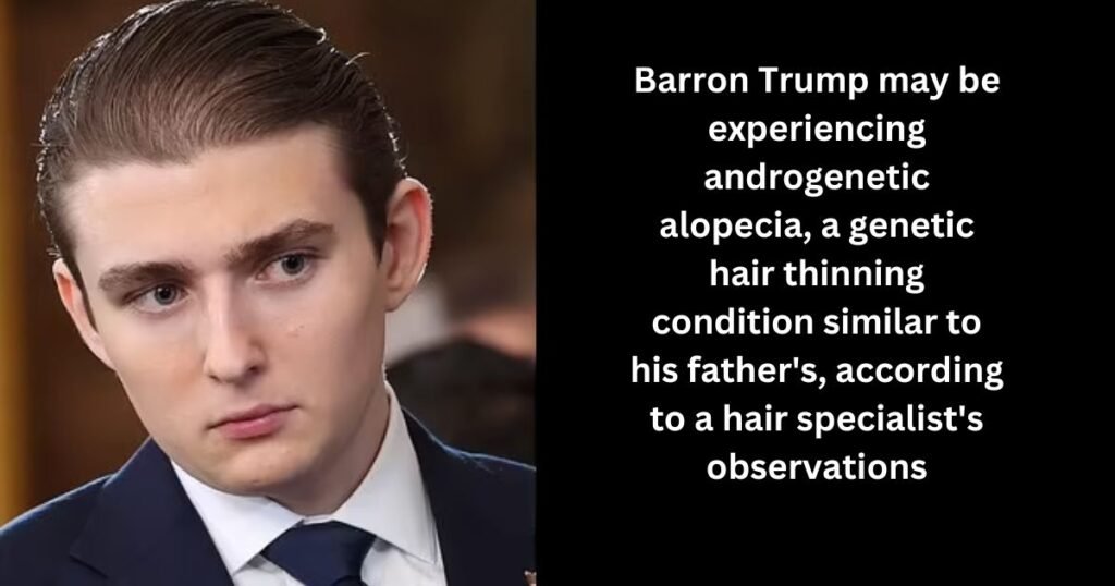 Barron Trump's Hair Disease