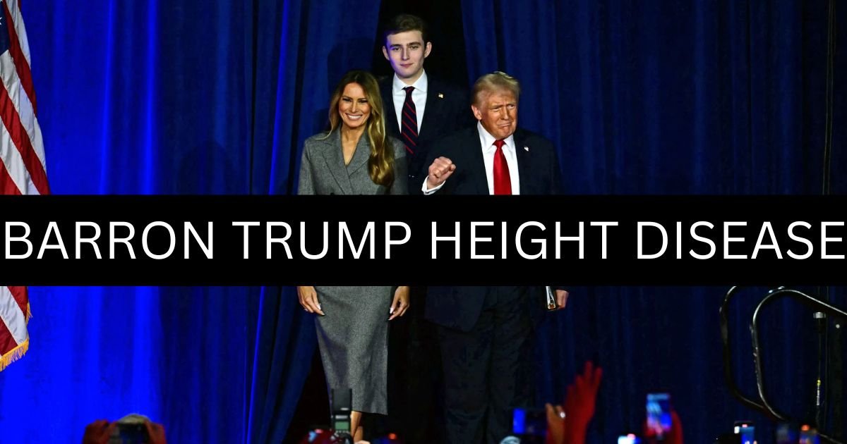 barron trump height disease