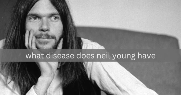 what disease does neil young have